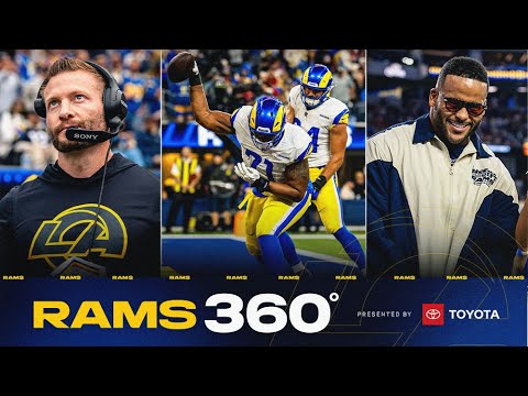Rams 360: Nate Landman's Extension, Kobie Turner Mic'd Up vs. Buccaneers & Celebrating Aaron Donald