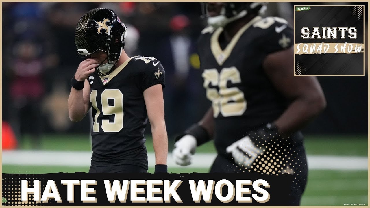 SAINTS SQUAD SHOW: New Orleans Saints UGLY MISCUES Cost Them Hate Week Game Against Atlanta Falcons