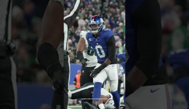 Every Brian Burns' sack (so far) 🕷️ #shorts #nfl #giants #nygiants #newyorkgiants #brianburns