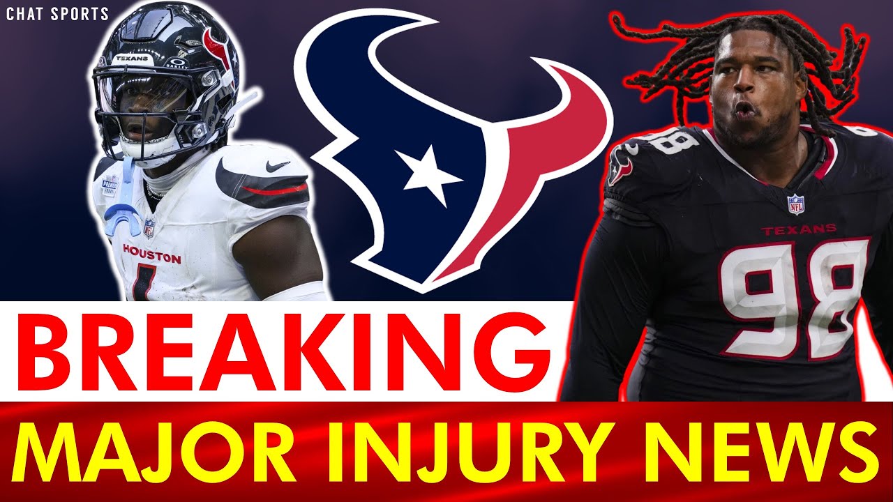 TEXANS INJURY NEWS ALERT 🚨 STARTER RULED OUT FOR THE SEASON