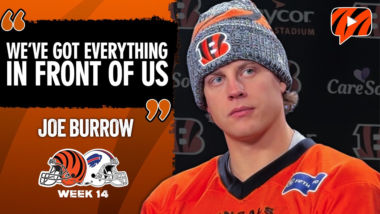 Joe Burrow on His Comeback Performance, Bengals' Playoff Push and Preparing for Bills