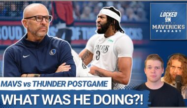 Why Jason Kidd Played Anthony Davis into the 4th in the Dallas Mavericks Blowout Loss to OKC
