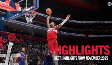 Game Highlights: Best Plays of November | Washington Wizards