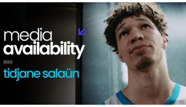 Hornets at Raptors: Tidjane Salaün Postgame Media Availability | 12/5/2025