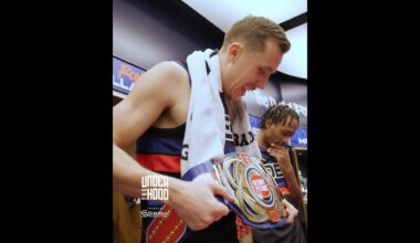 The Belt Goes Home with Duncan Robinson Tonight #nba #pistons