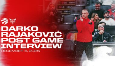 Darko Rajakovic | Post Game vs Hornets | December 05, 2025