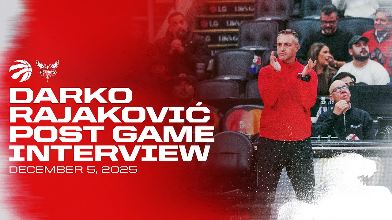Darko Rajakovic | Post Game vs Hornets | December 05, 2025