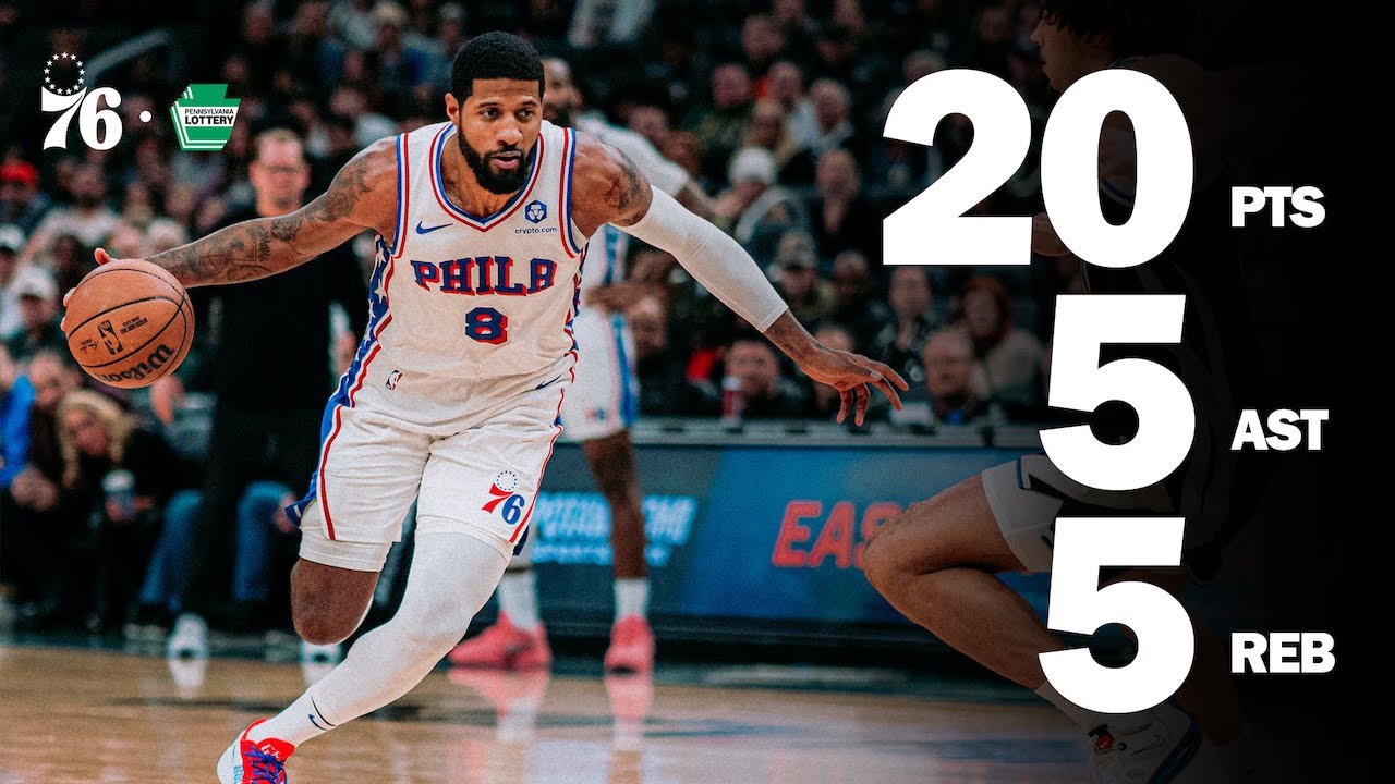 Paul George Records 20 Points in 30 Minutes vs. Milwaukee