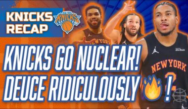 KNICKS OFFENSE GOES NUCLEAR! Deuce McBride Reaches Level Ridiculous! #Knicks vs Jazz Postgame Recap