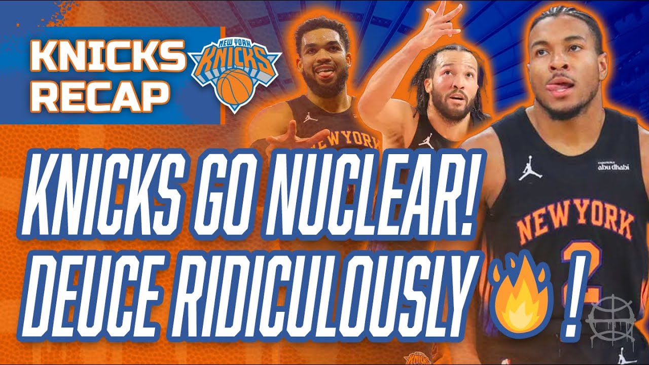 KNICKS OFFENSE GOES NUCLEAR! Deuce McBride Reaches Level Ridiculous! #Knicks vs Jazz Postgame Recap