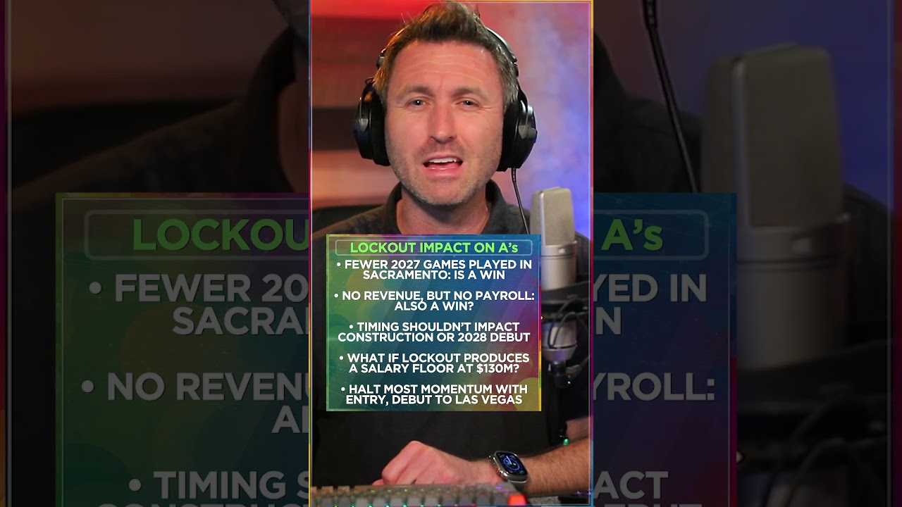 Lockout WOULDN'T RUIN A's chances... #mlb #baseball #sports