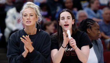 Caitlin Clark and Sophie Cunningham Forge Unlikely WNBA Bench Duo