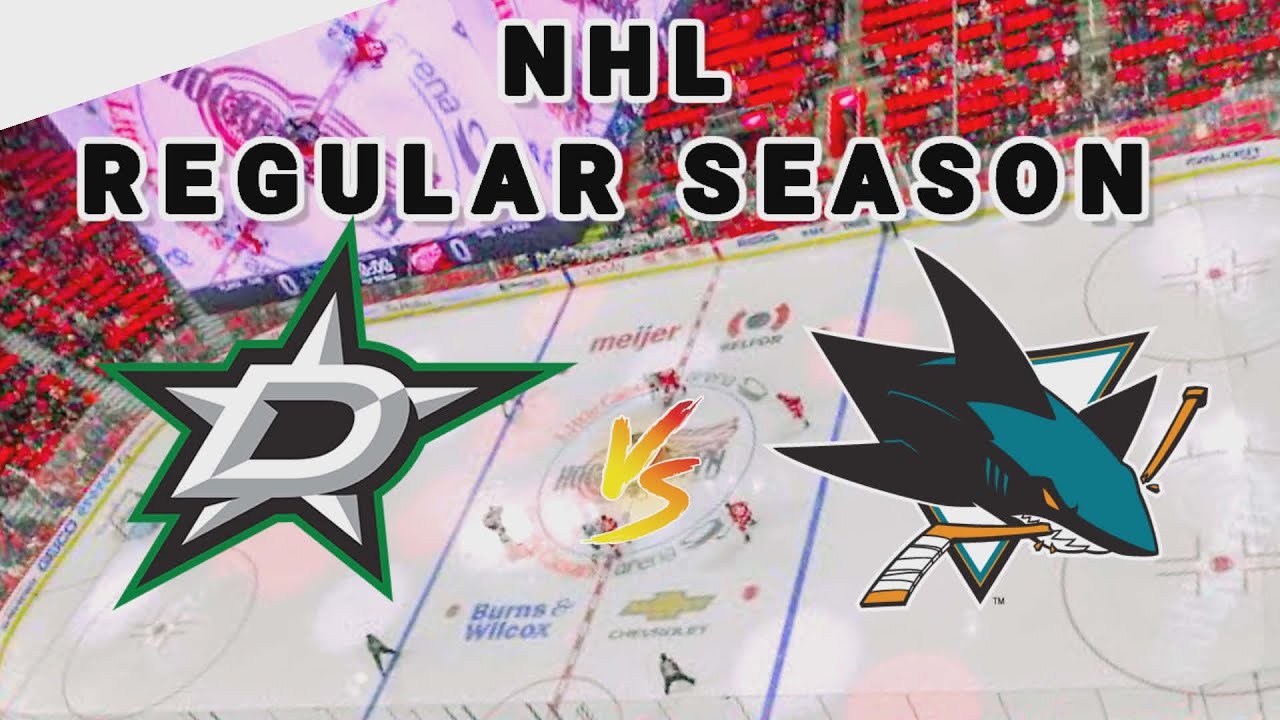 Dallas Stars vs San Jose Sharks | 2025 NHL Regular Season Live Play by Play Score