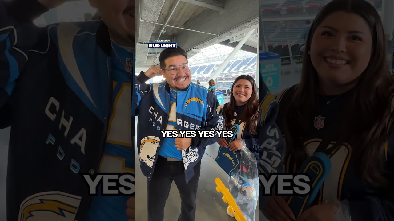 surprising fans with sideline passes 🥹