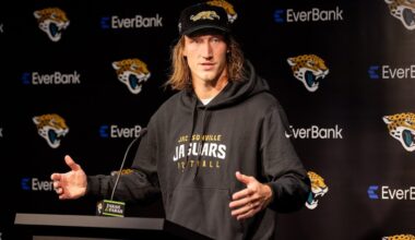 Trevor Lawrence on Strength of O-Line, Chemistry with Meyers | Jacksonville Jaguars