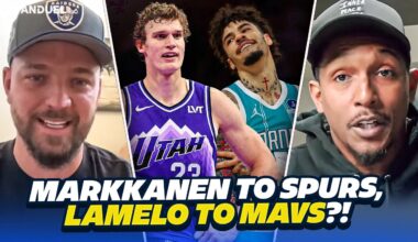 Lauri Markkanen to Spurs, LaMelo Ball to Mavericks, & Jonatha Kuminga to Bucks?! NBA Trades!