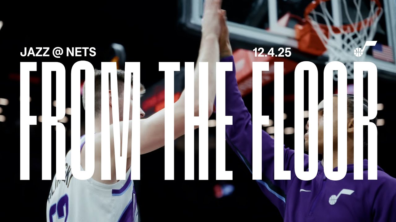 From The Floor: 42-point FOURTH QUARTER COMEBACK 🏙️ | UTAH JAZZ