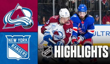 Avalanche vs. Rangers | NHL Highlights | December 06, 2025