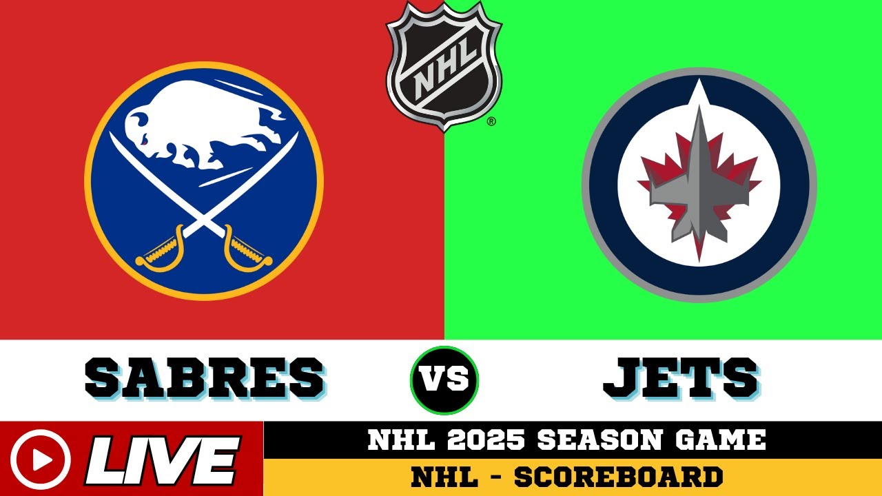🔴LIVE : Buffalo Sabres Vs Winnipeg Jets | NHL 2025 | NHL Live SCOREBOARD | 06/12/2025