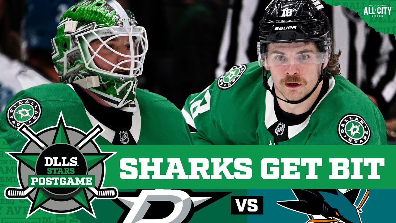 Stars Extend Point Streak To Nine Games With 4-1 Win Over Sharks | DLLS STARS POSTGAME