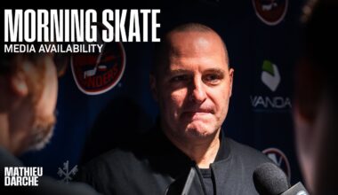 New York Islanders Pregame Availability | Mathieu Darche | NYI at TBL