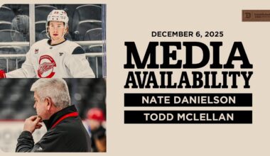 Nate Danielson, Todd McLellan Morning Skate Media | Dec. 6, 2025
