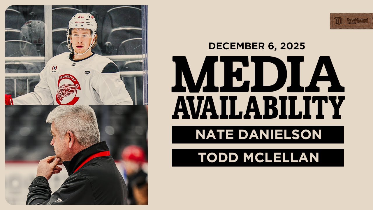Nate Danielson, Todd McLellan Morning Skate Media | Dec. 6, 2025