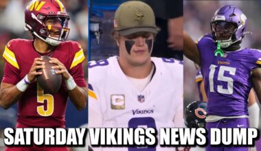 Minnesota Vikings News Dump (12.6.2025) | Daniels Starting, JJ Redemption, Turner Going for Record