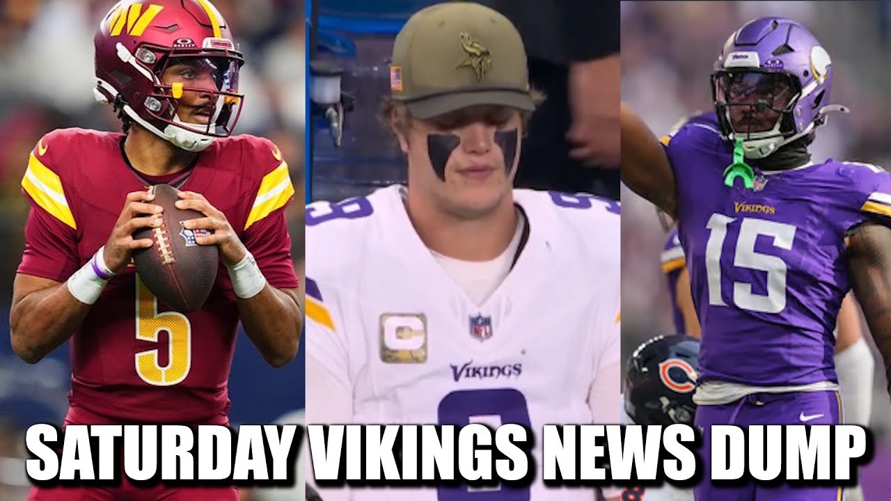 Minnesota Vikings News Dump (12.6.2025) | Daniels Starting, JJ Redemption, Turner Going for Record