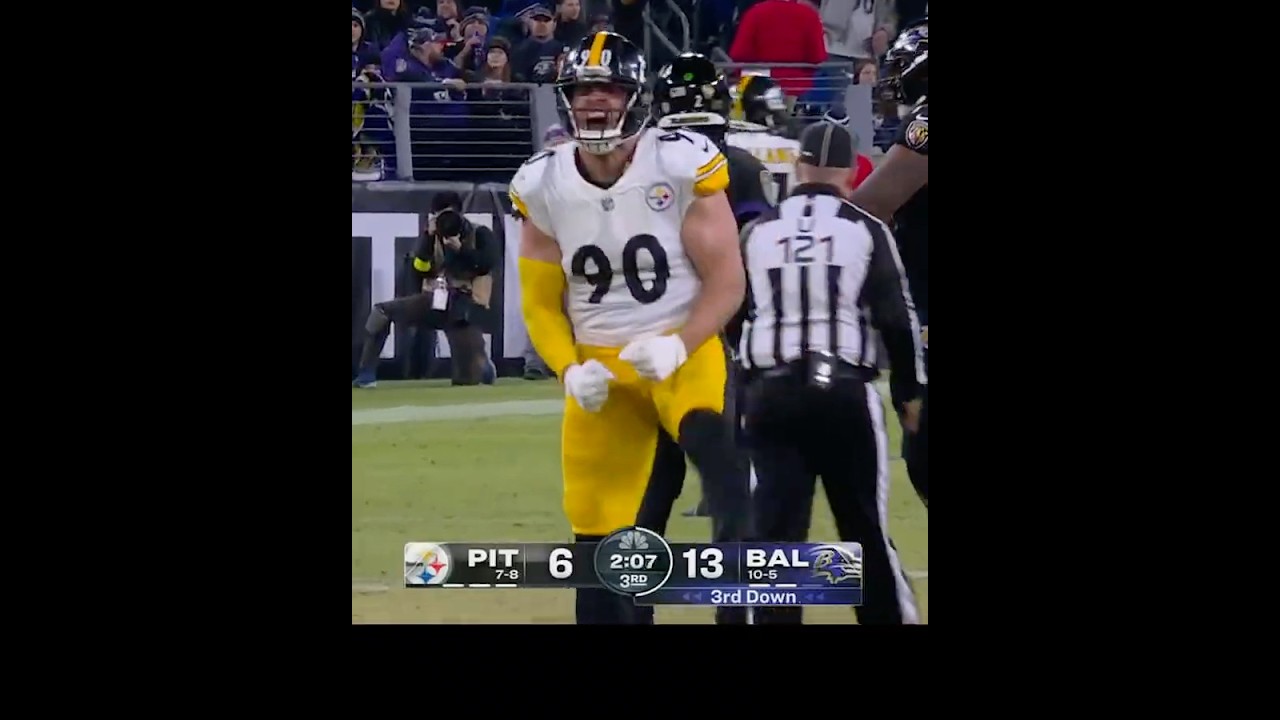 Watch all 17 of T.J. Watt's sacks against the Ravens 😤 #PITvsBAL: 12/7 at 1 PM on CBS