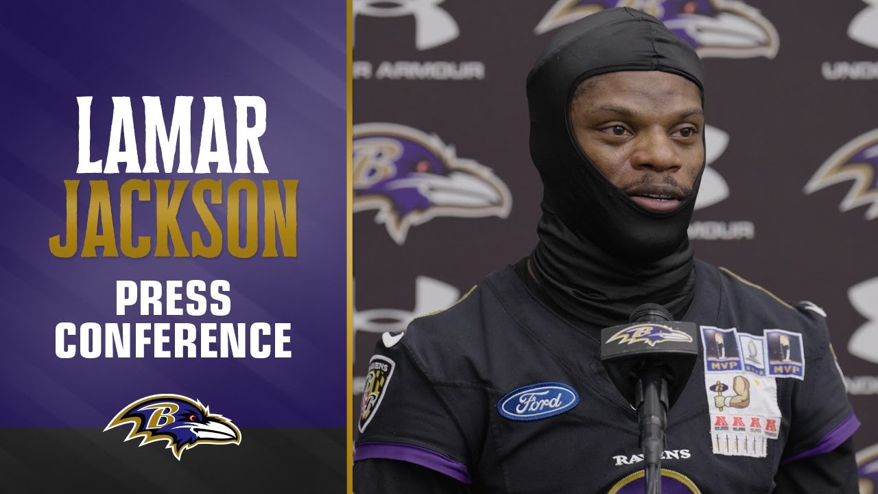 Lamar Jackson: 'Sunday Is Like a Playoff Game' | Baltimore Ravens