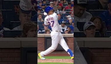 Mark Vientos' longest home run of the year was launched!