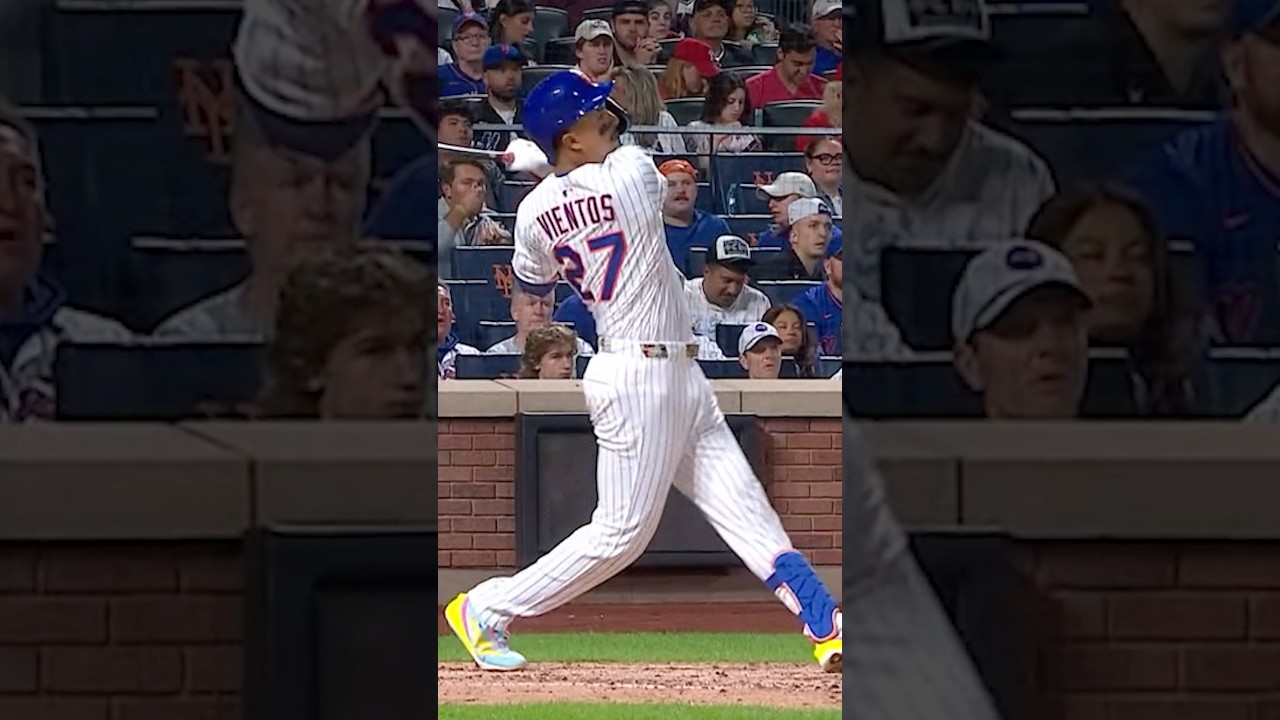 Mark Vientos' longest home run of the year was launched!