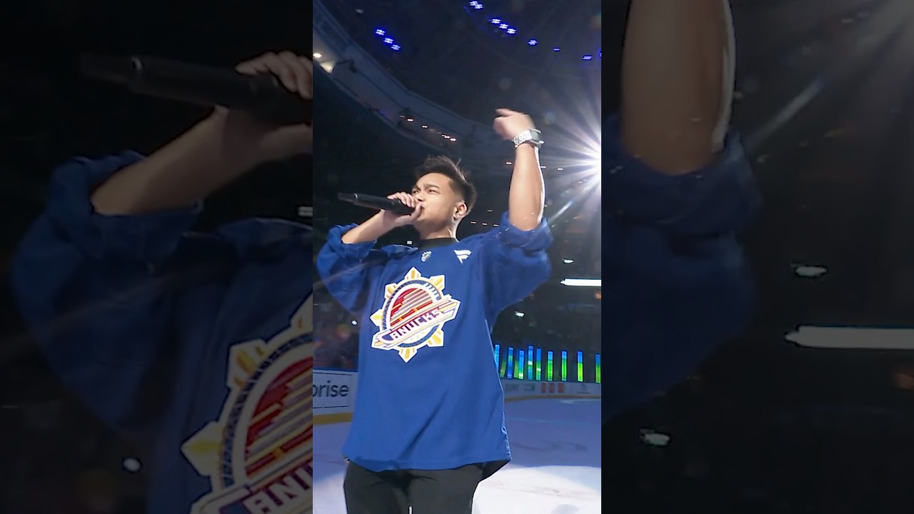 Beatboxer VINO performing on Filipino Heritage Night 🇵🇭🎤