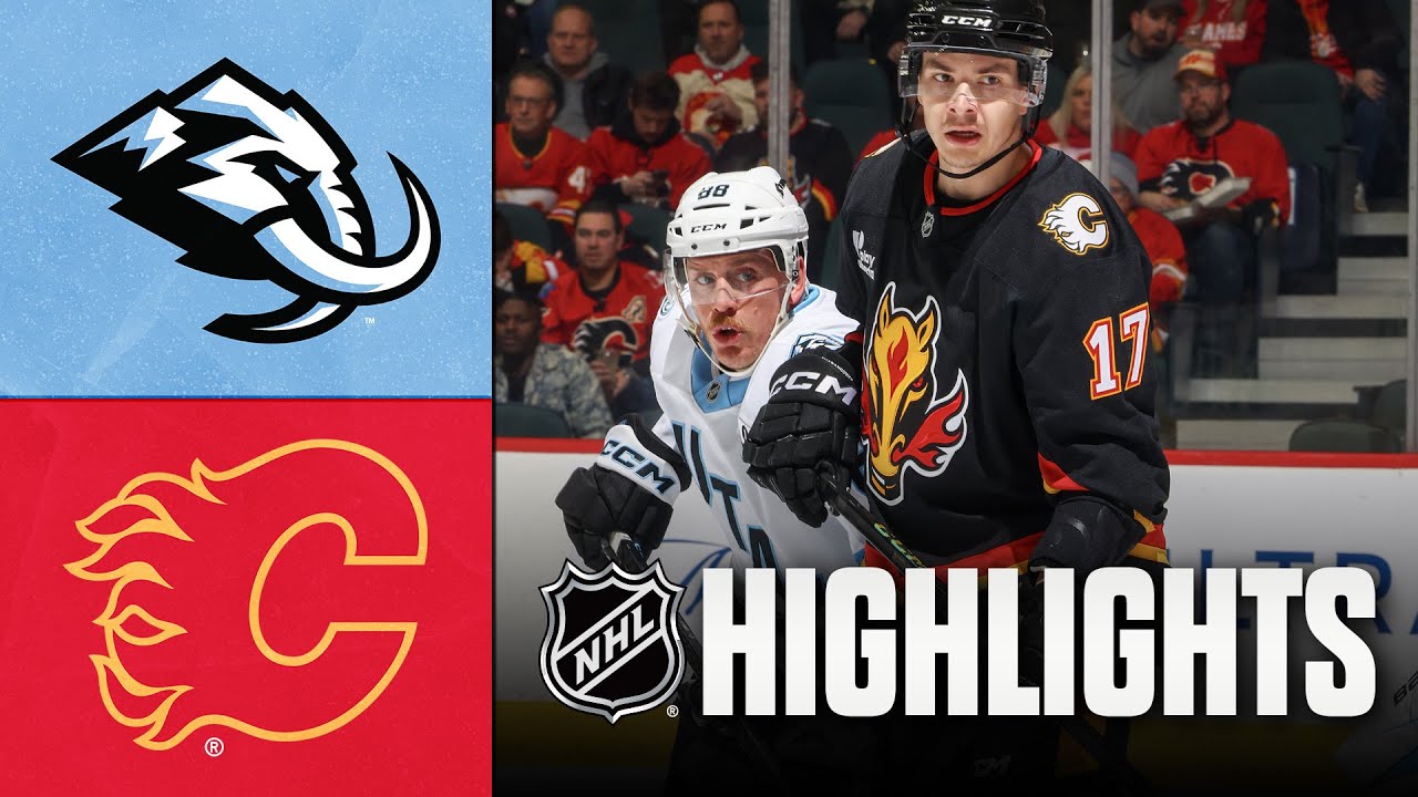 Mammoth vs. Flames | NHL Highlights | December 06, 2025