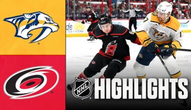 Predators vs. Hurricanes | NHL Highlights | December 06, 2025