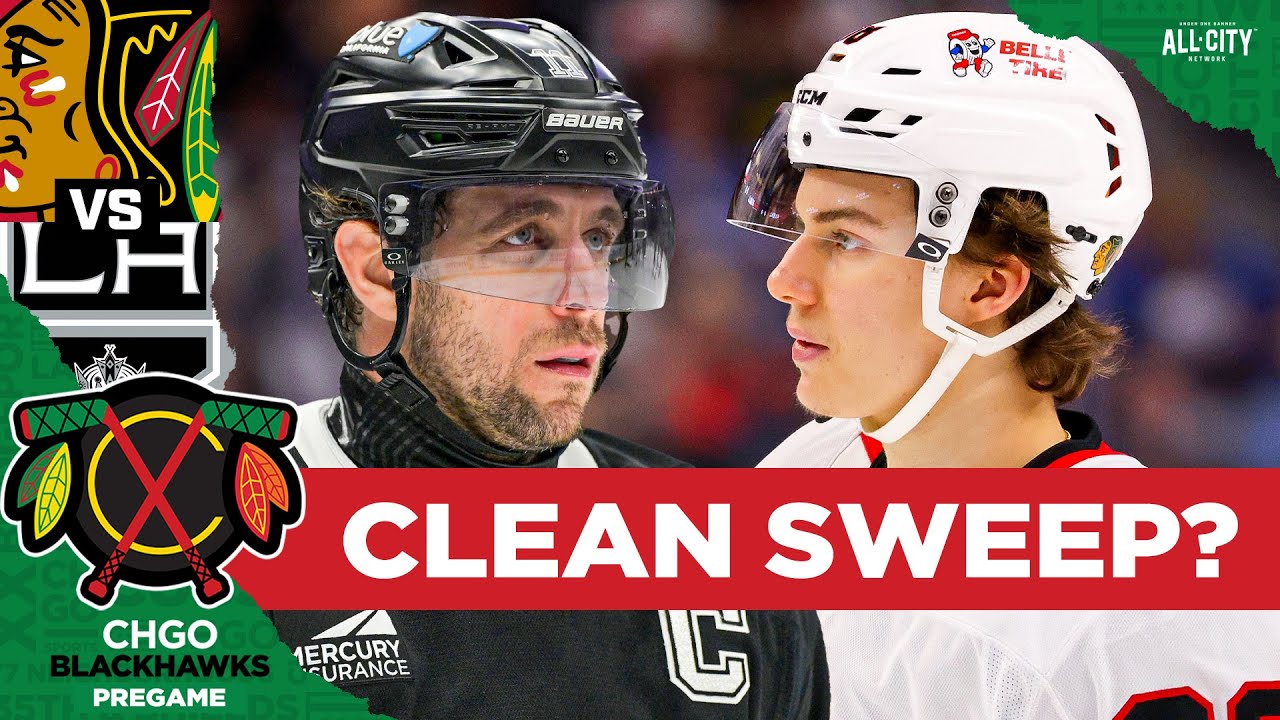 BLACKHAWKS PREGAME: Can Chicago SWEEP the Kings Back-to-Back? | CHGO Blackhawks