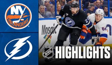 Islanders vs. Lightning | NHL Highlights | December 06, 2025