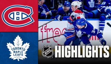Canadiens vs. Maple Leafs | NHL Highlights | December 06, 2025