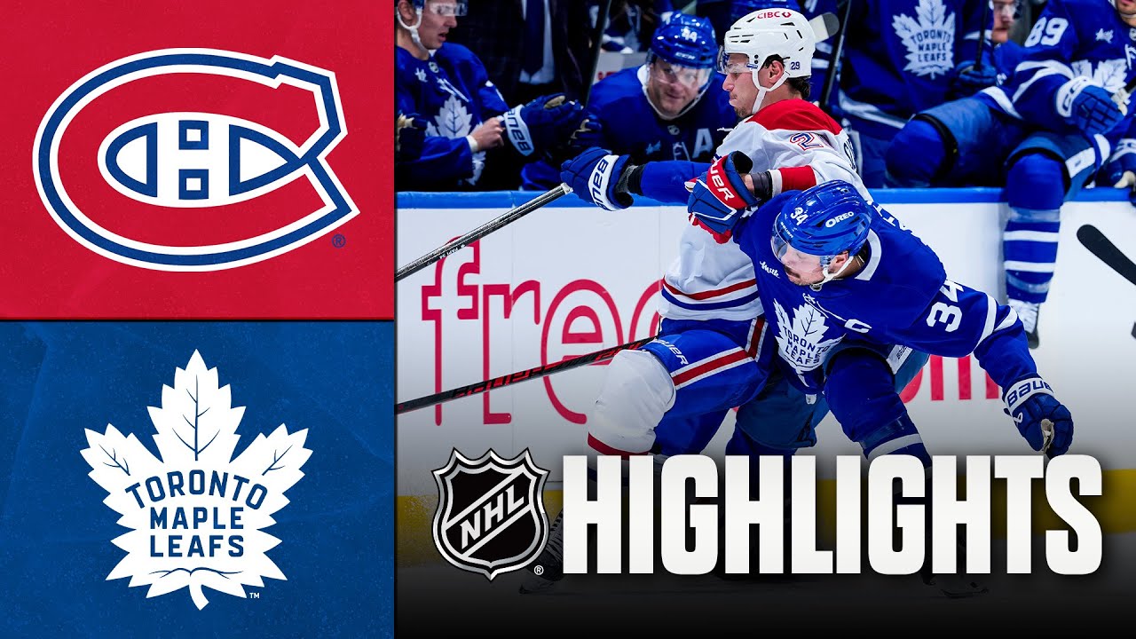 Canadiens vs. Maple Leafs | NHL Highlights | December 06, 2025