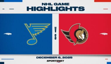 NHL Highlights | Blues vs. Senators - December 6, 2025