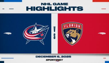 NHL Highlights | Blue Jackets vs. Panthers - December 6, 2025