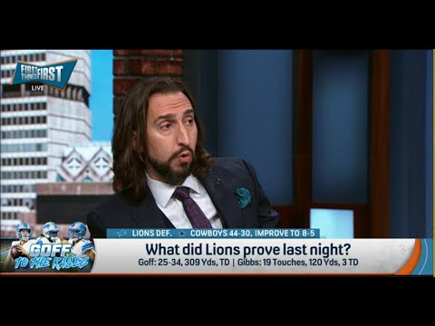 FIRST THINGS FIRST | Nick Wright ADMITS He Was WRONG About The Detroit Lions And Gibbs | NFL