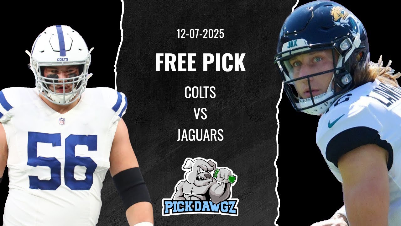 Indianapolis Colts vs Jacksonville Jaguars 12/7/25 NFL Pick & Prediction | NFL Week 14