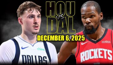 Houston Rockets vs Dallas Mavericks Full Game Highlights – December 6, 2025 | NBA Season