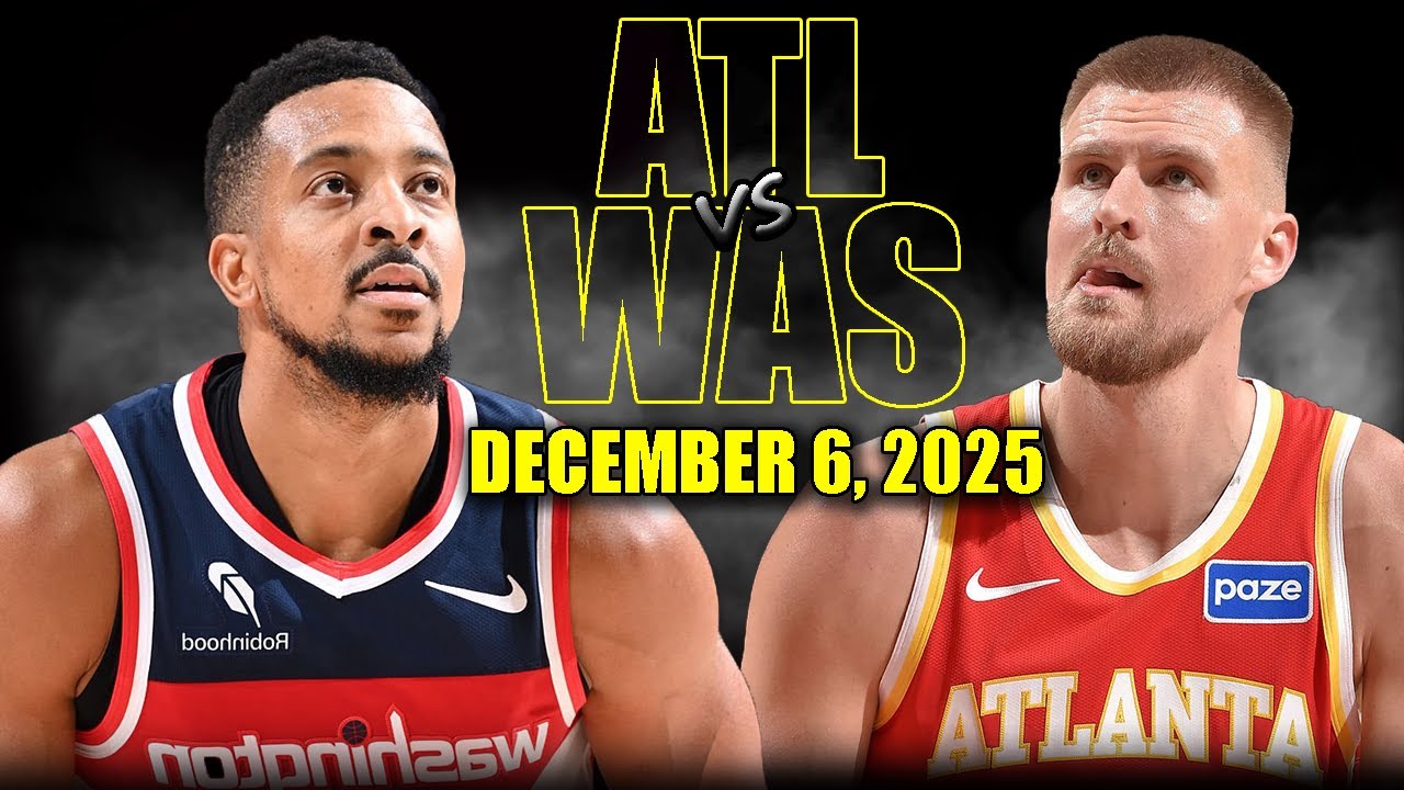 Atlanta Hawks vs Washington Wizards Full Game Highlights – December 6, 2025 | NBA Season