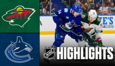 Wild vs. Canucks | NHL Highlights | December 06, 2025