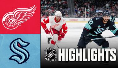 Red Wings vs. Kraken | NHL Highlights | December 06, 2025