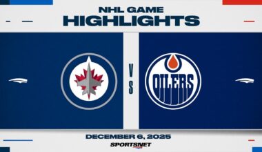 NHL Highlights | Jets vs. Oilers - December 6, 2025