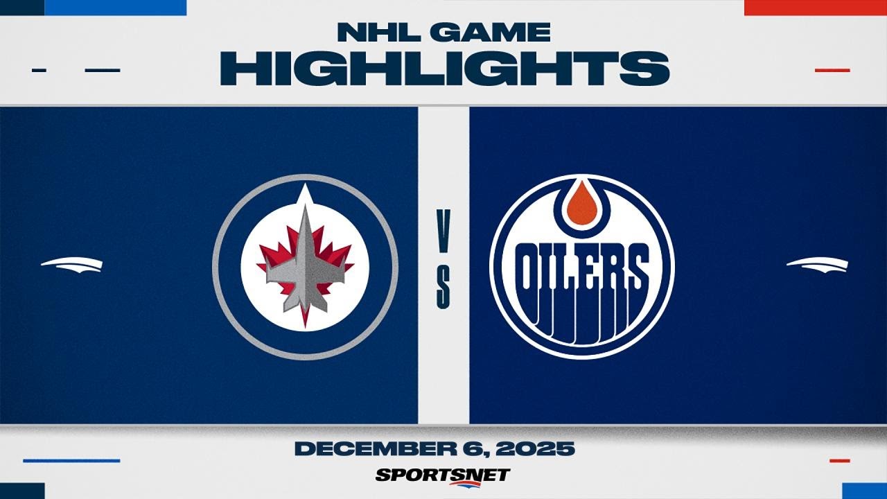 NHL Highlights | Jets vs. Oilers - December 6, 2025